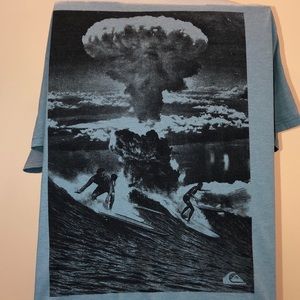 Men’s QuickSilver T Shirt Surf Graphic XL